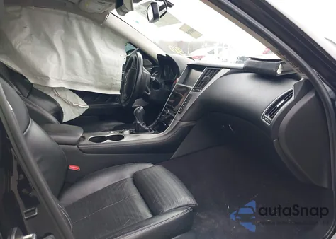 2017 Infiniti Q50 3.0T Red Sport 400 z USA, uszkodzony, nr VIN JN1FV7AR3HM870088